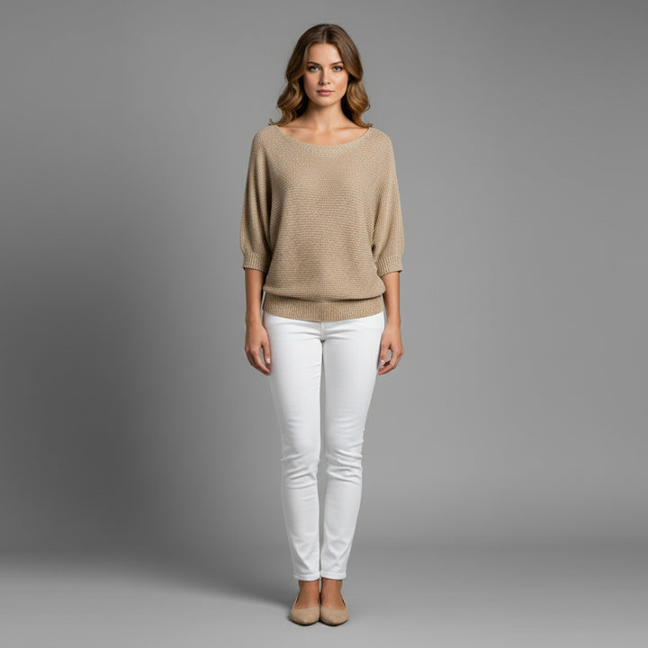 Emilia | Dame Casual Knit Top für den Frühling